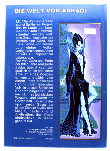 Die Welt von Arkadi Nr. 1 – Die Augen von Or-Fe | Splitter Hardcover Comic 1989